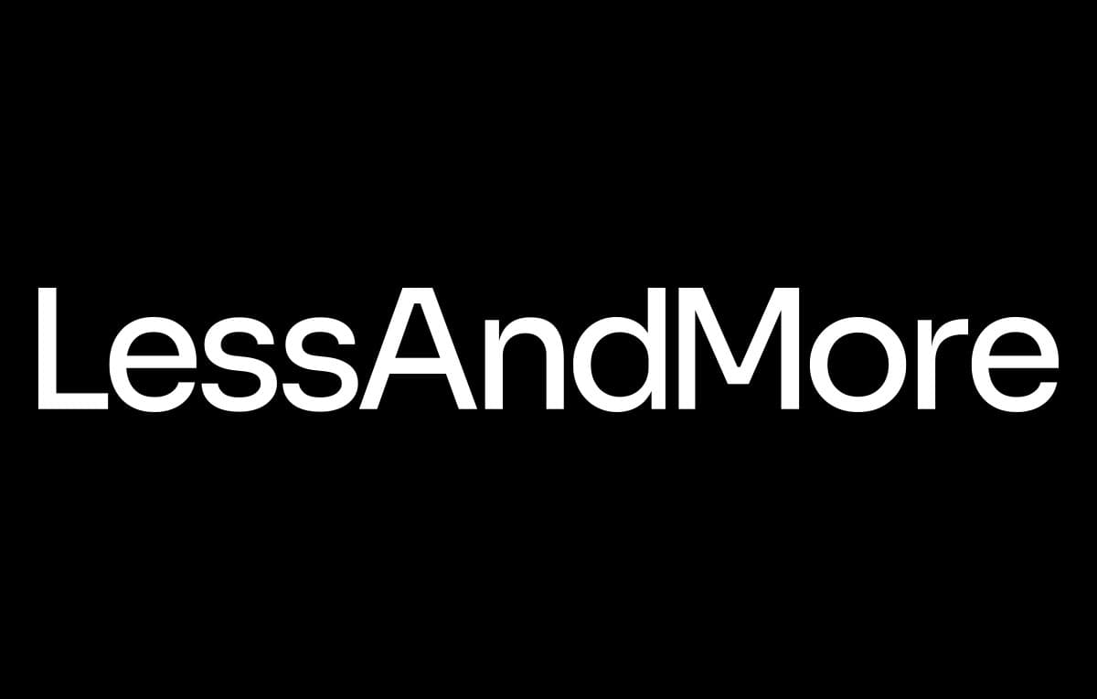 Less+More logo