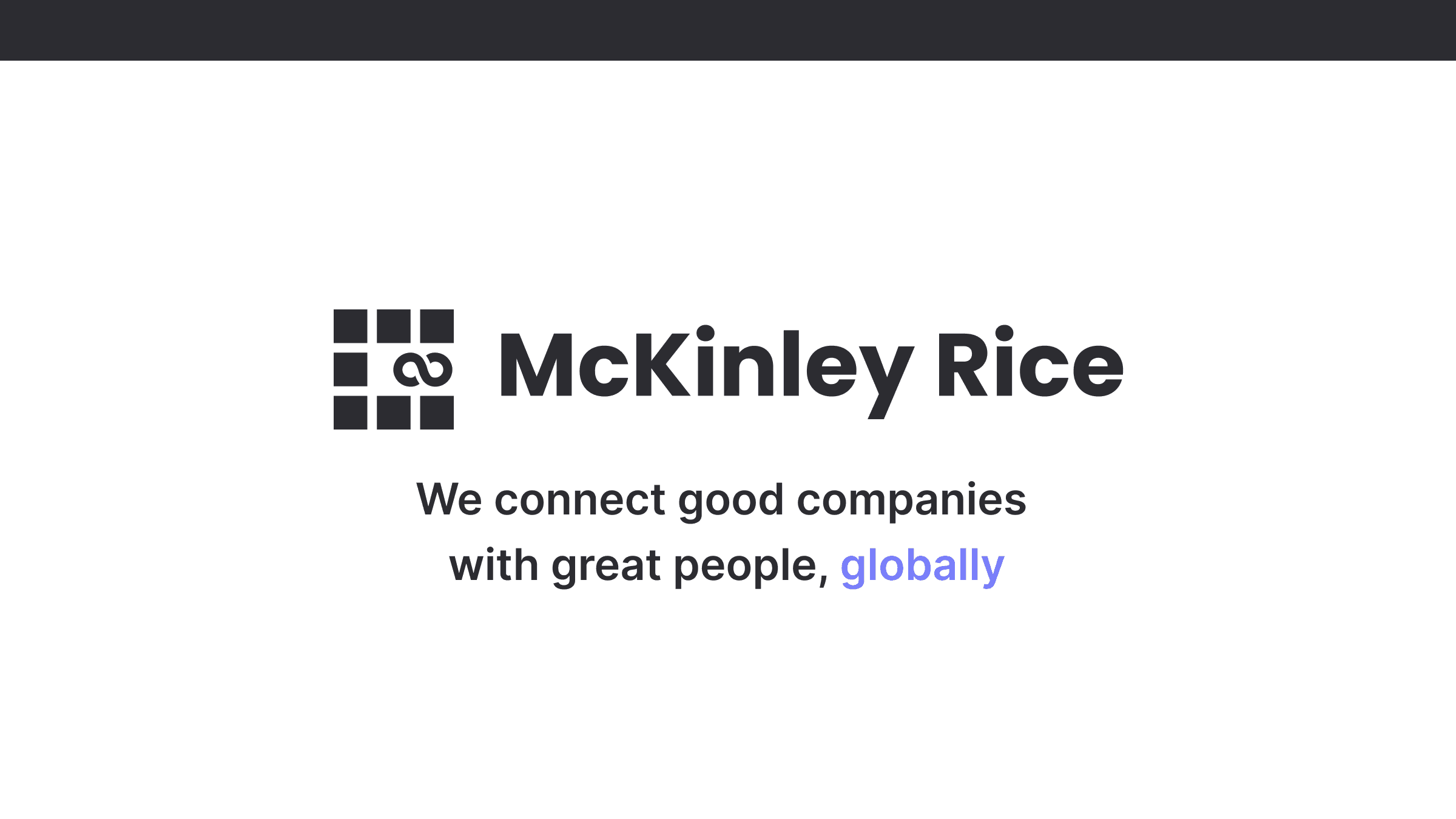 Mckinley & Rice logo