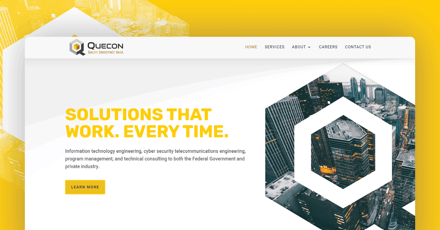 Quecon logo
