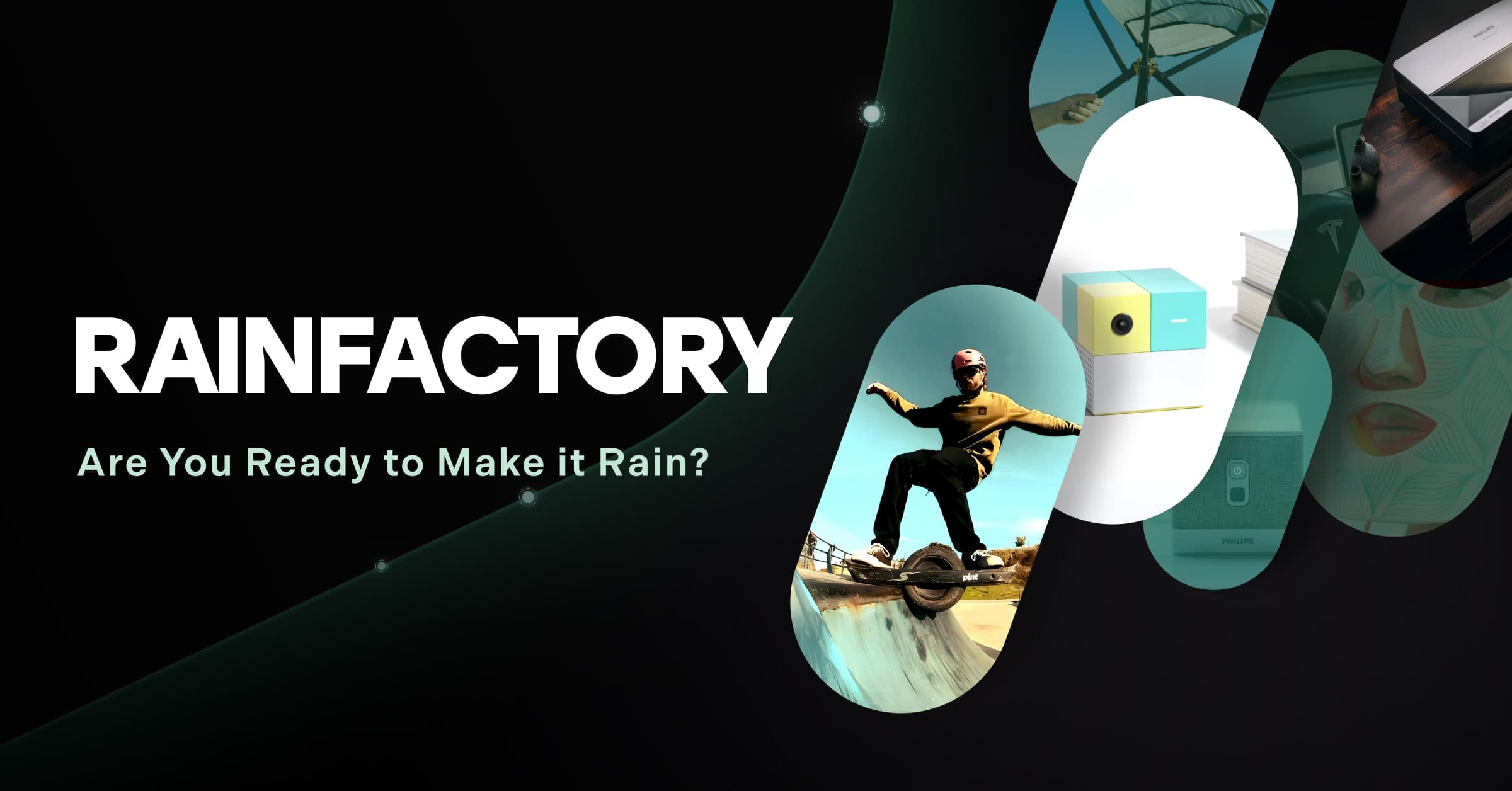 Rainfactory logo