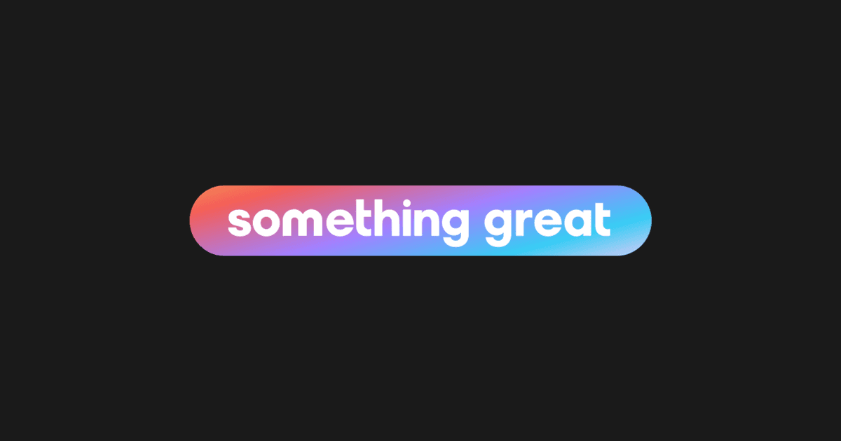 Something Great logo