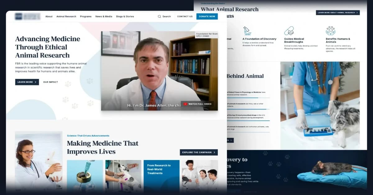Modernizing a Biomedical Research Organization’s Website for Enhanced Speed, SEO, and Scalability