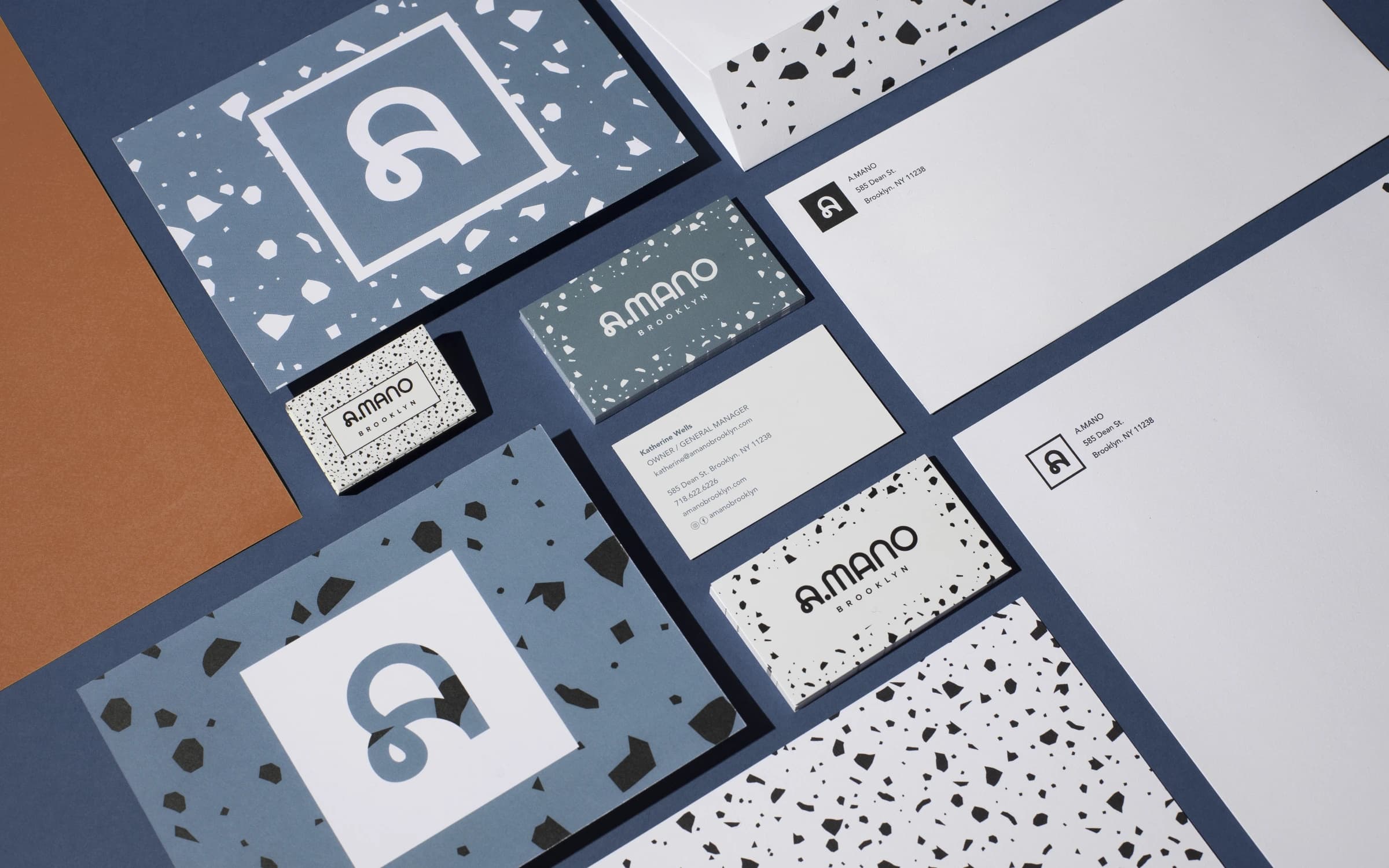 A.MANO Brooklyn: Brand Identity for a New Home Decor Shop