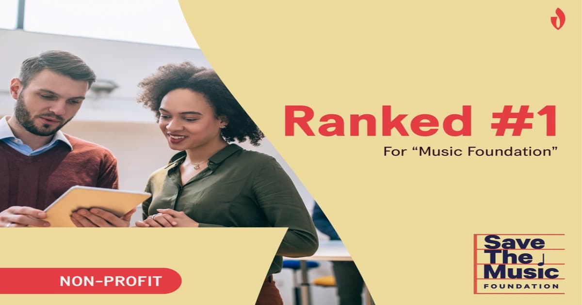 Save the Music Earns 400+ Top 3 Keywords