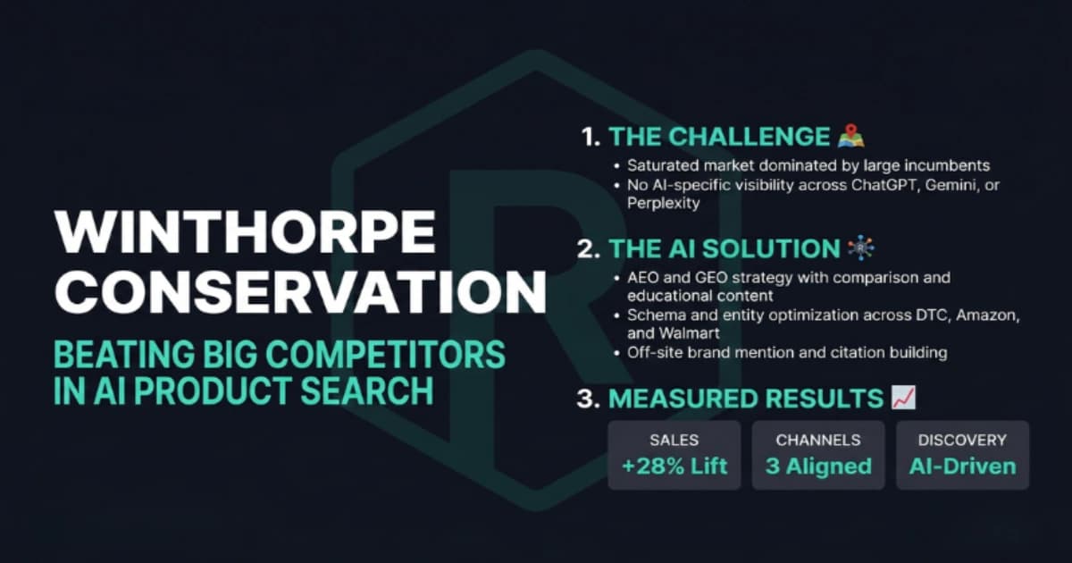 Small Brand Beats Big Competitors in AI Product Search