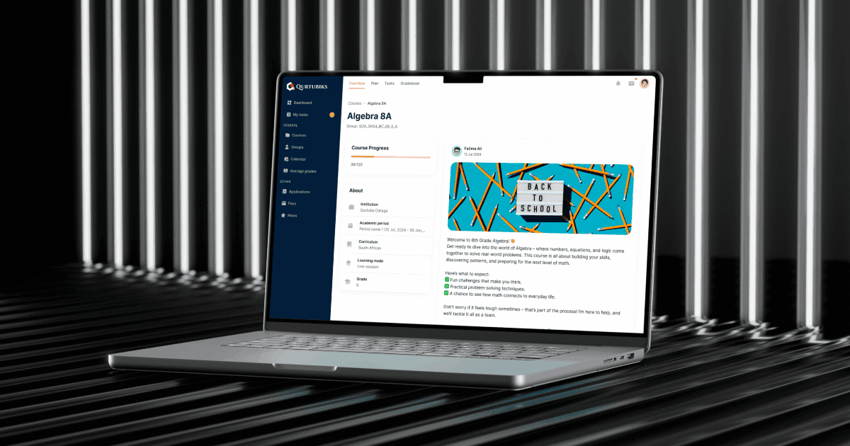Qurtuba – online school platform