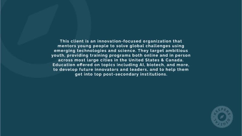 Google and Meta/Facebook Ads for Youth Tech & Science Education Company — image 1