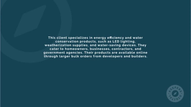 Google Ads for eCommerce & Lead Generation Energy Conservation Products Company — image 1