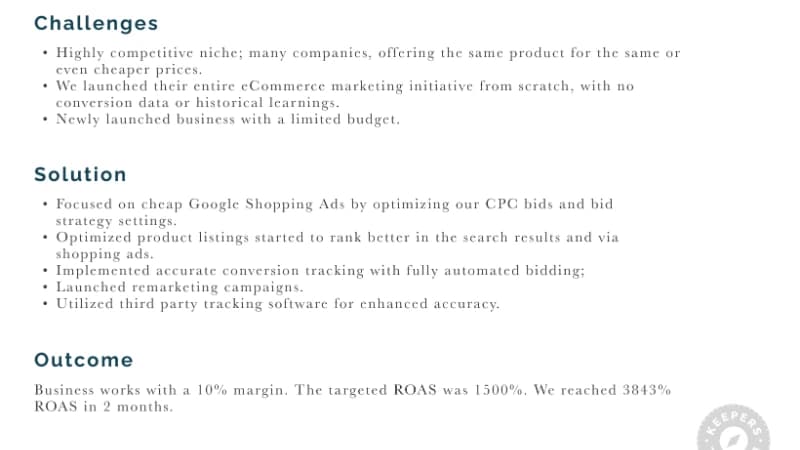 Google Ads for eCommerce & Lead Generation Energy Conservation Products Company — image 2