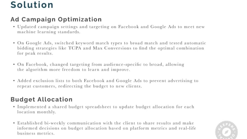 Google & Meta/Facebook Ads Lead Generation for Multi-Facility Indoor Golf Business — image 3