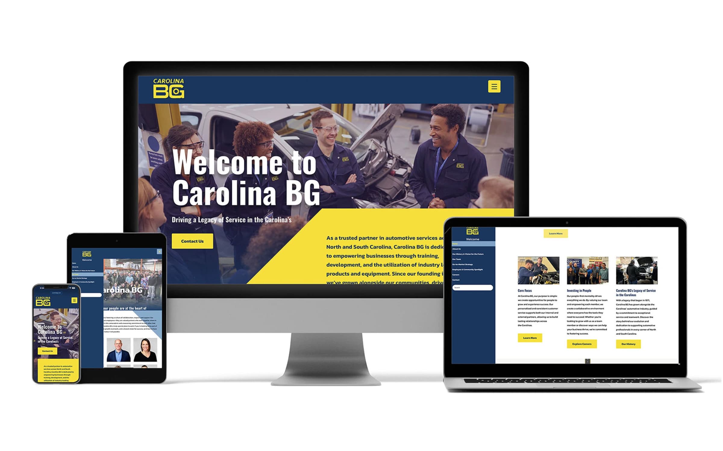 Carolina BG Website & Recruitment Marketing