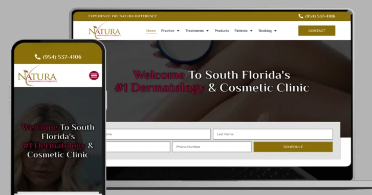 Natura Dermatology AI SEO Project