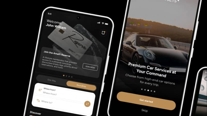 Amalfi Jets Mobile App — image 1