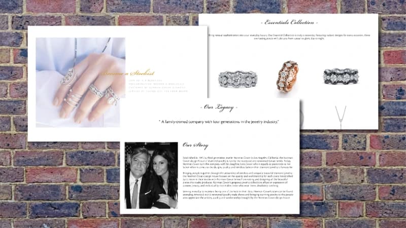 Norman Covan Jewelry Brand Refresh — image 2