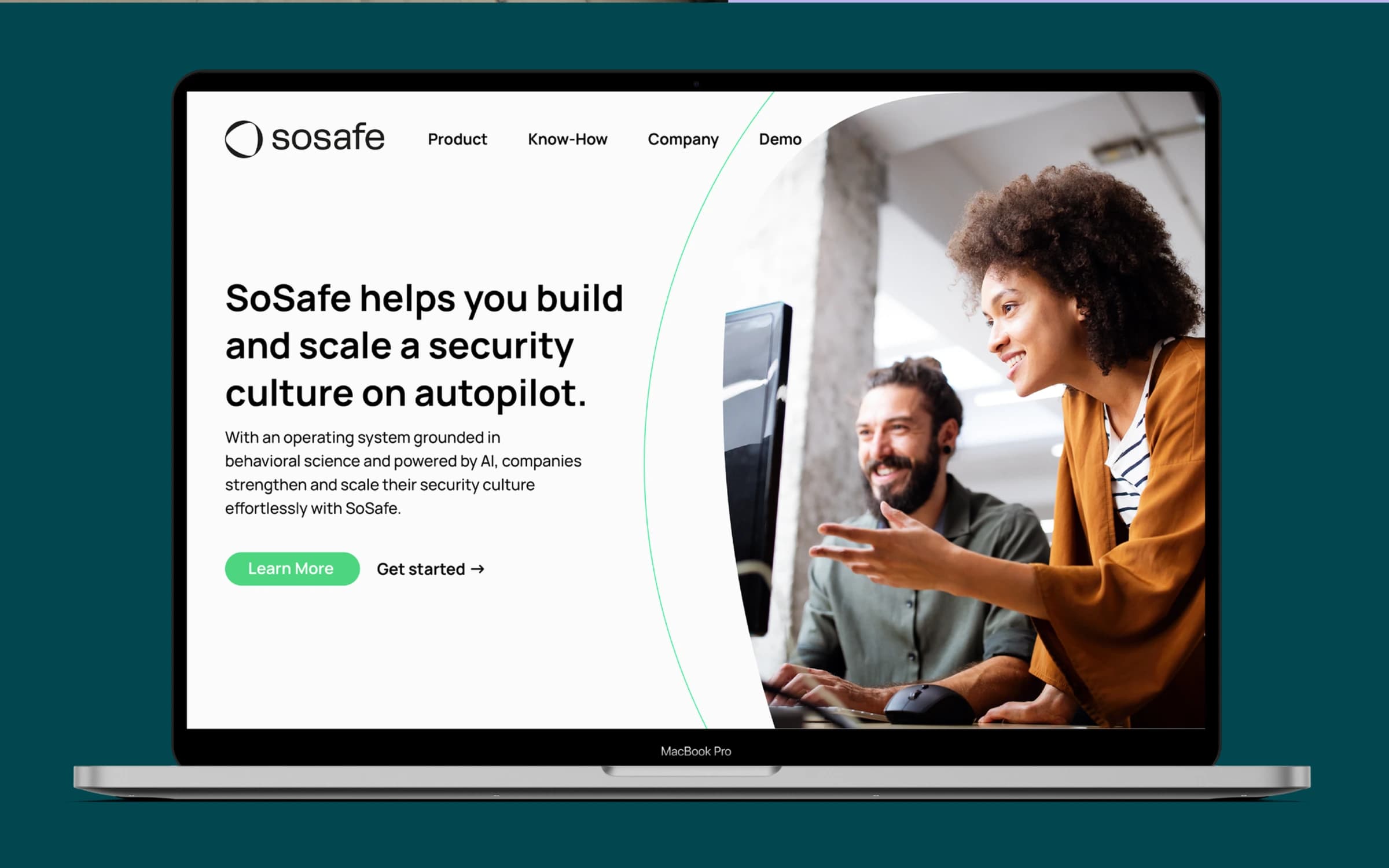 Full Brand Refresh, Positioning & Sales Enablement for SoSafe