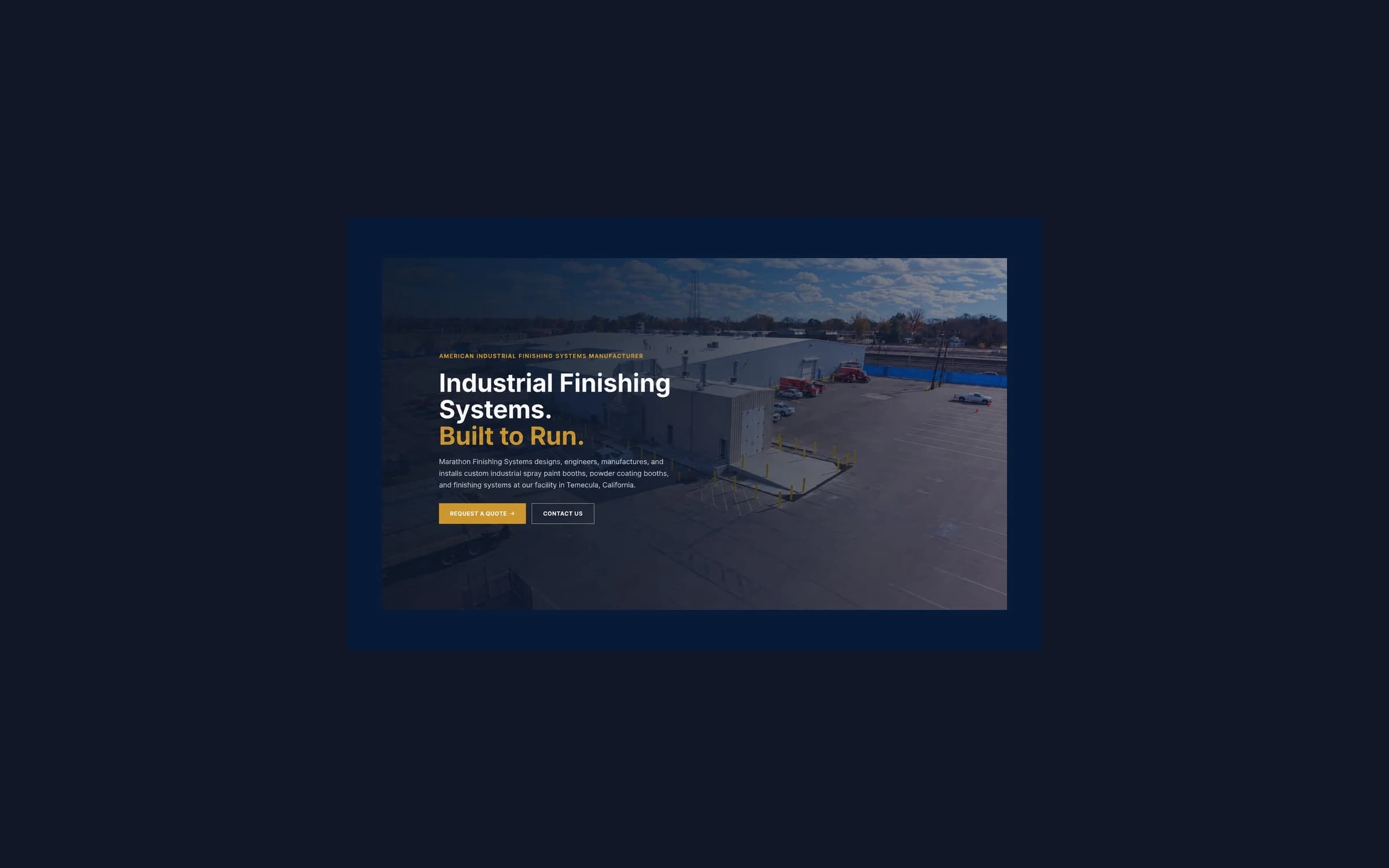 Marathon Finishing Systems