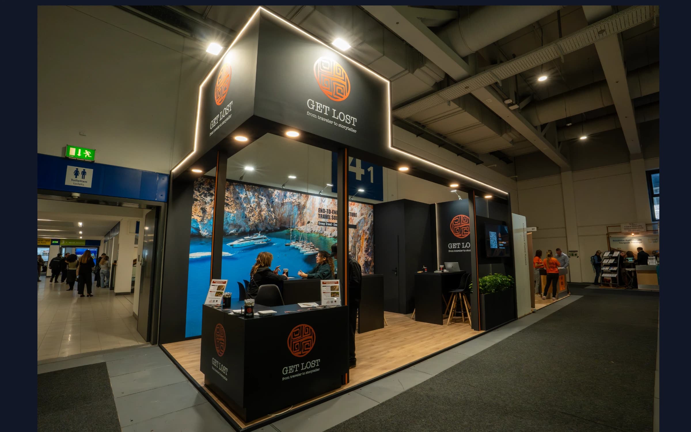 A First ITB Berlin Stand Built to Make a Strong Impression for Get Lost