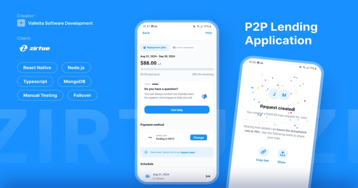 P2P Lending Application