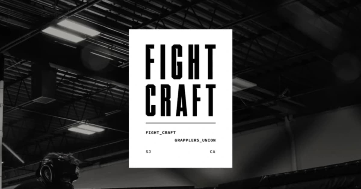 FightCraft Multi-Location Brand Identity