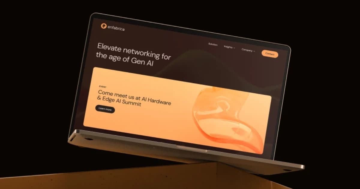 Enfabrica Brand & Web Experience for AI Infrastructure