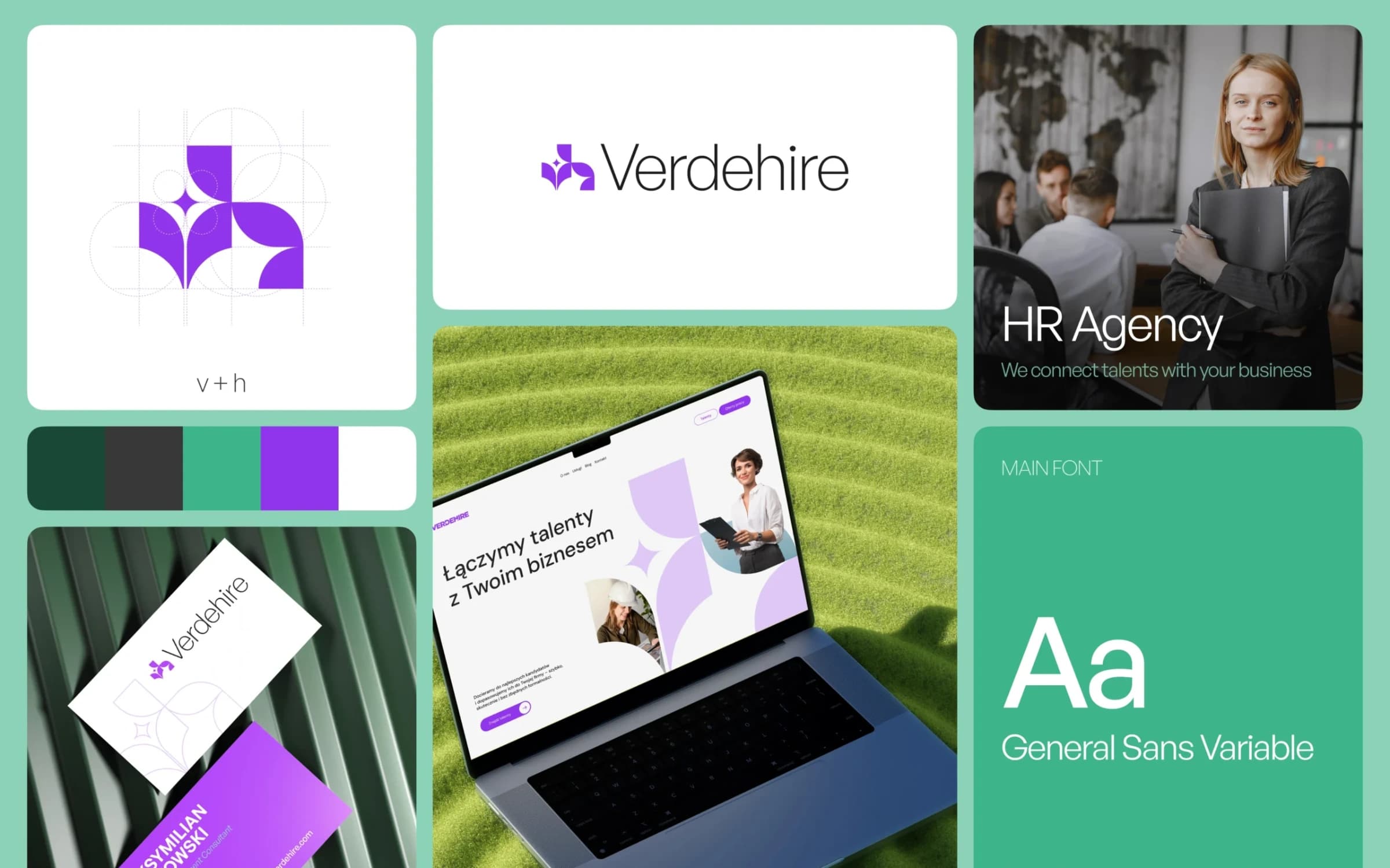 Verdehire – Branding & Website