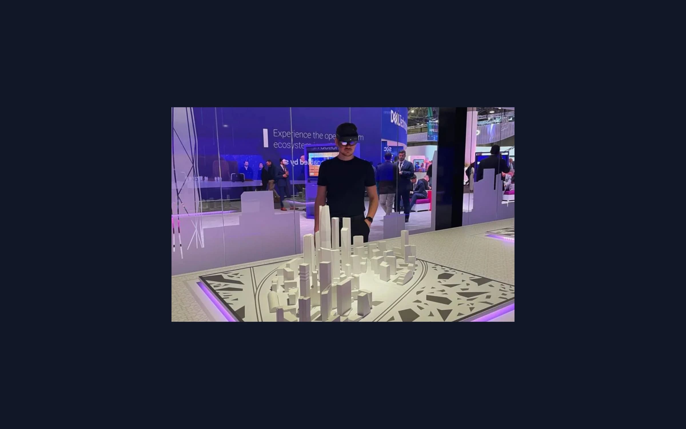 Mixed Reality Expo Experience for STC at Mobile World Congress