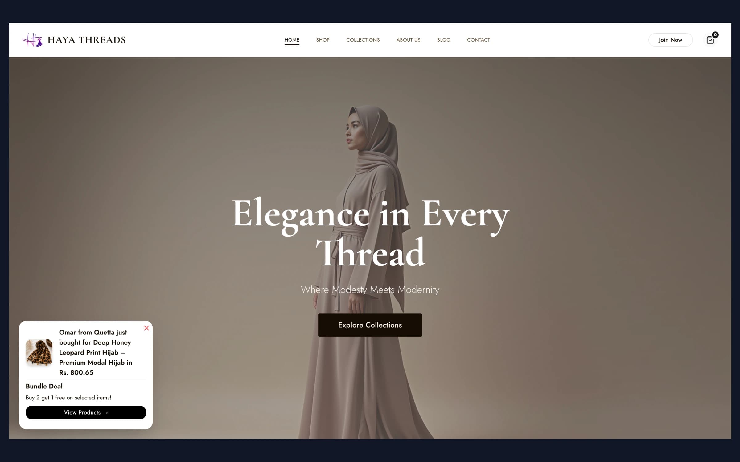 From Spreadsheets to a Full Commerce System: Haya Threads