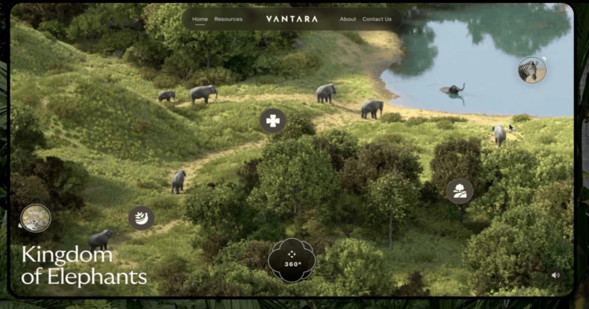 Website design and development for a landmark animal conservation center