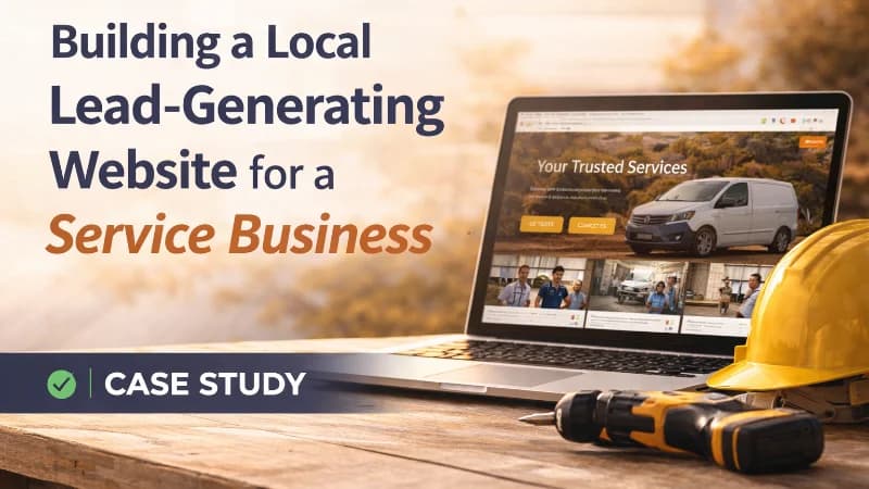 Building a Lead-Generating Website for a Local Service Business