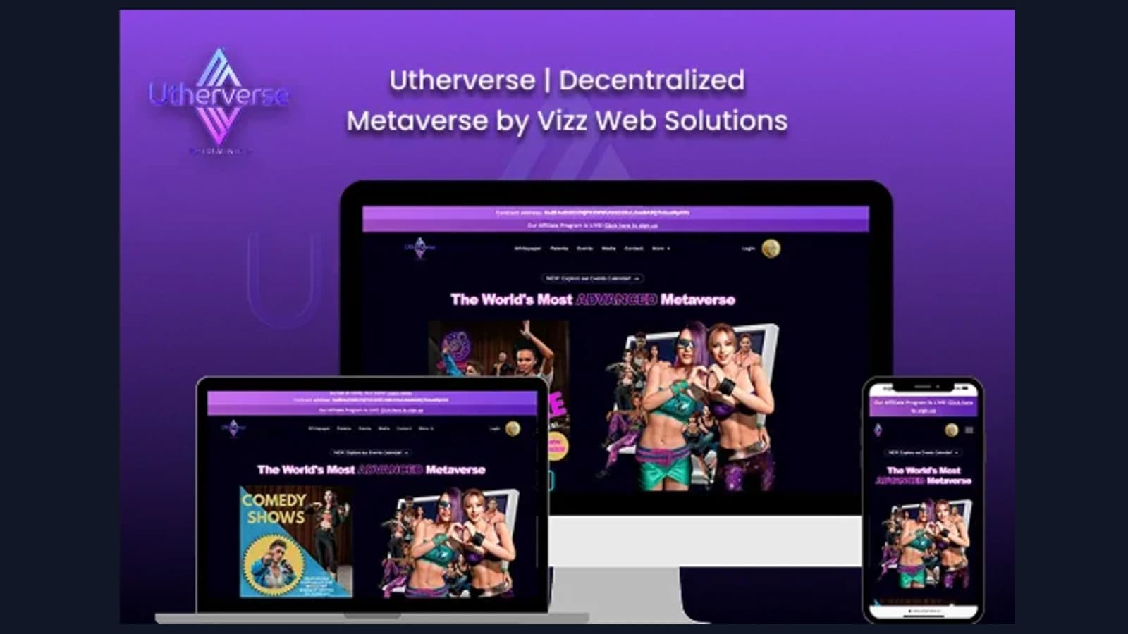 Utherversel | Decentralized Metaverse by Vizz Web Solutions