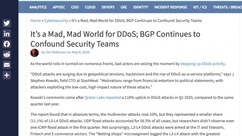 Helped cybersecurity company to land 170 publications in 5 markets — image 5
