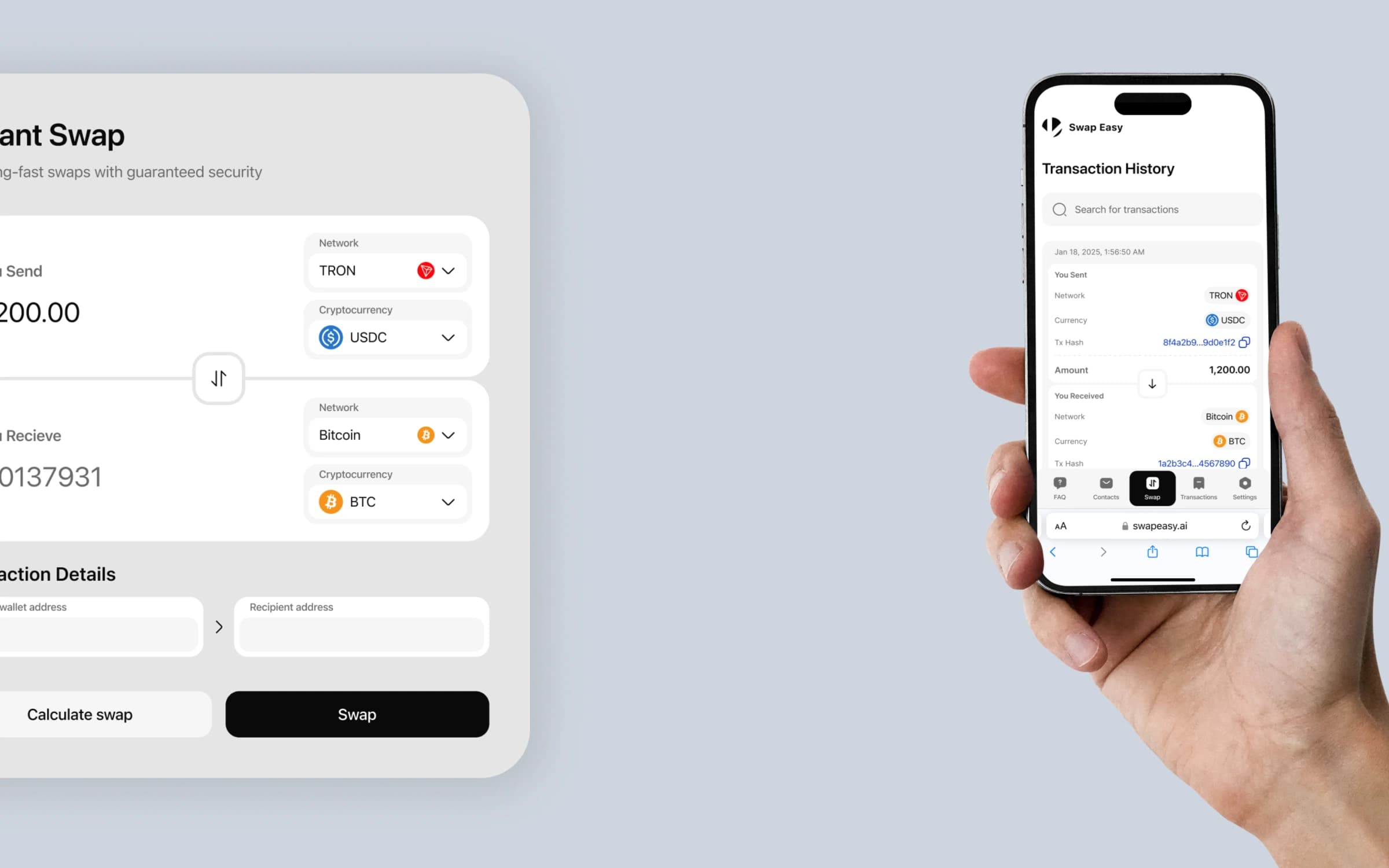 SwapEasy — White-Label Decentralized Exchange