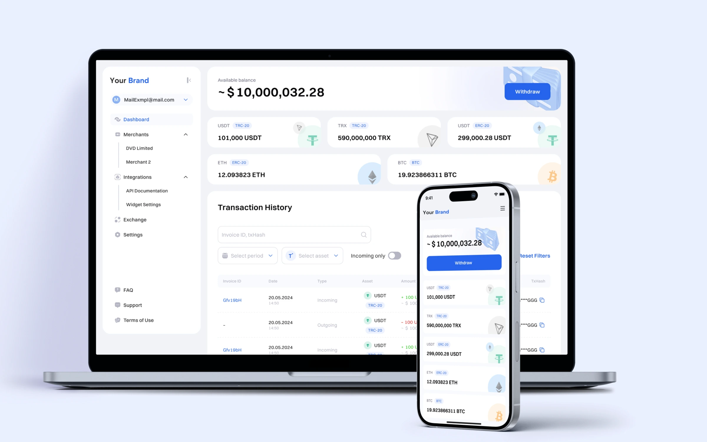 White-Label Crypto Processing