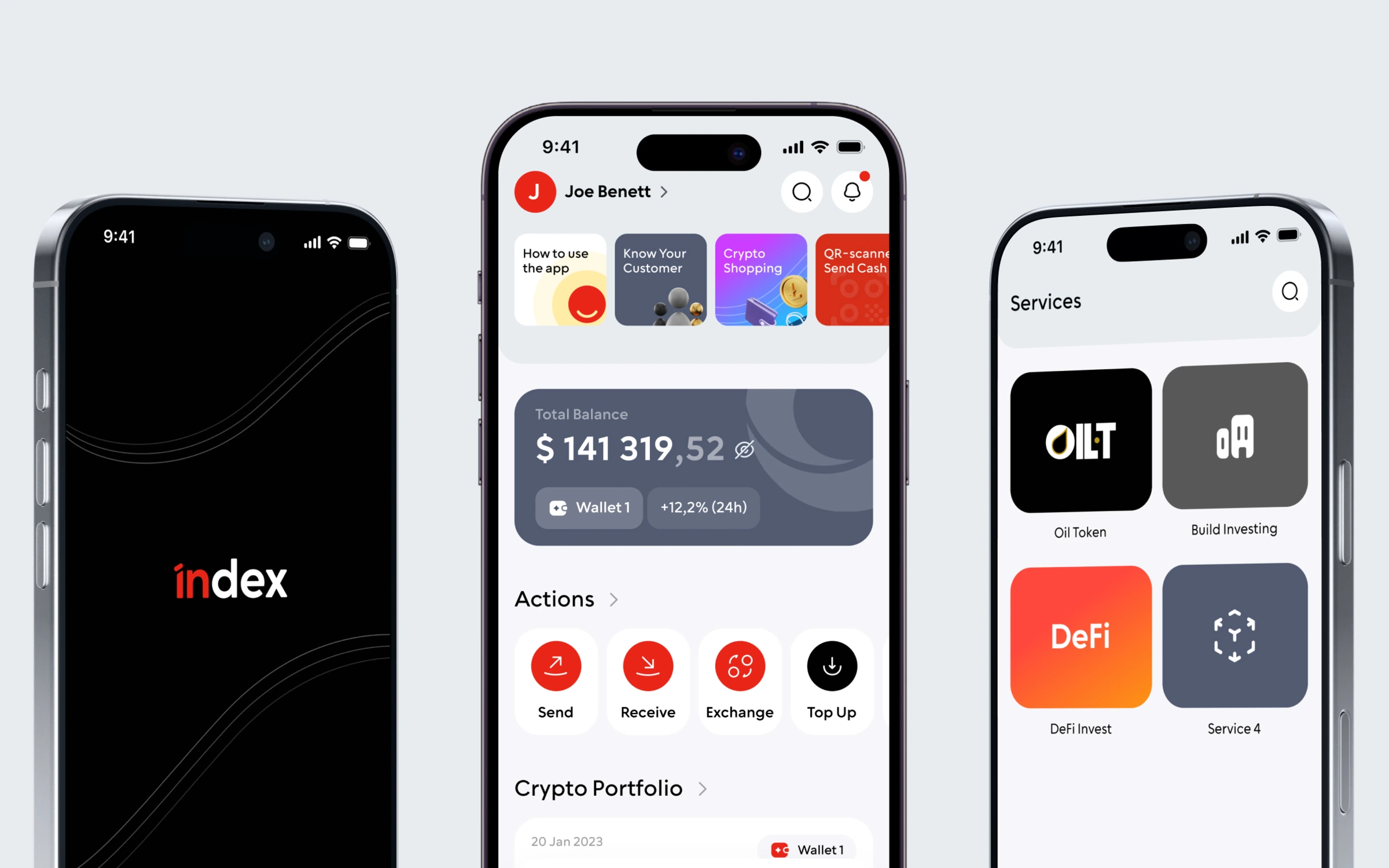 1ndex — White-Label Neobank Platform