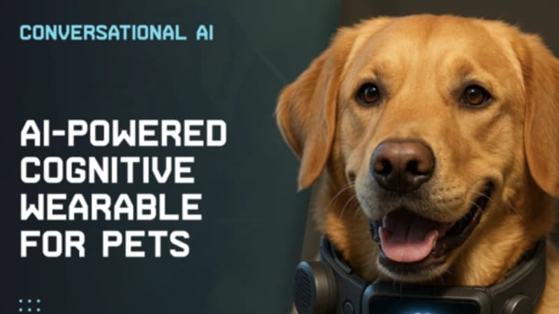 AI-Powered Cognitive Wearable for Pets