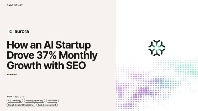 How an AI Startup Drove 37% Monthly Growth with SEO