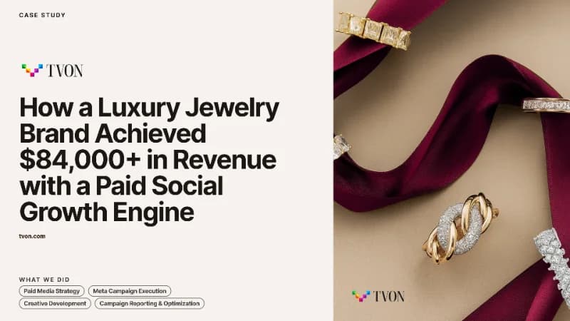 How a Luxury Jewelry Brand Achieved $84,000+ in Revenue with a Paid Social Growth Engine