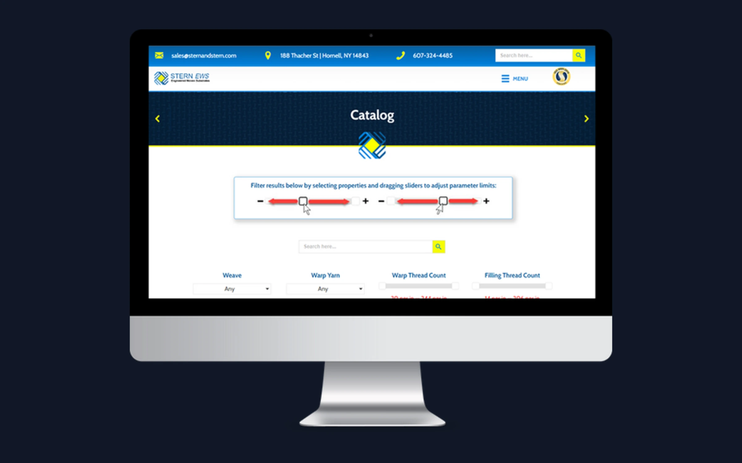 Product Selector Created For Complex Manufactured Product