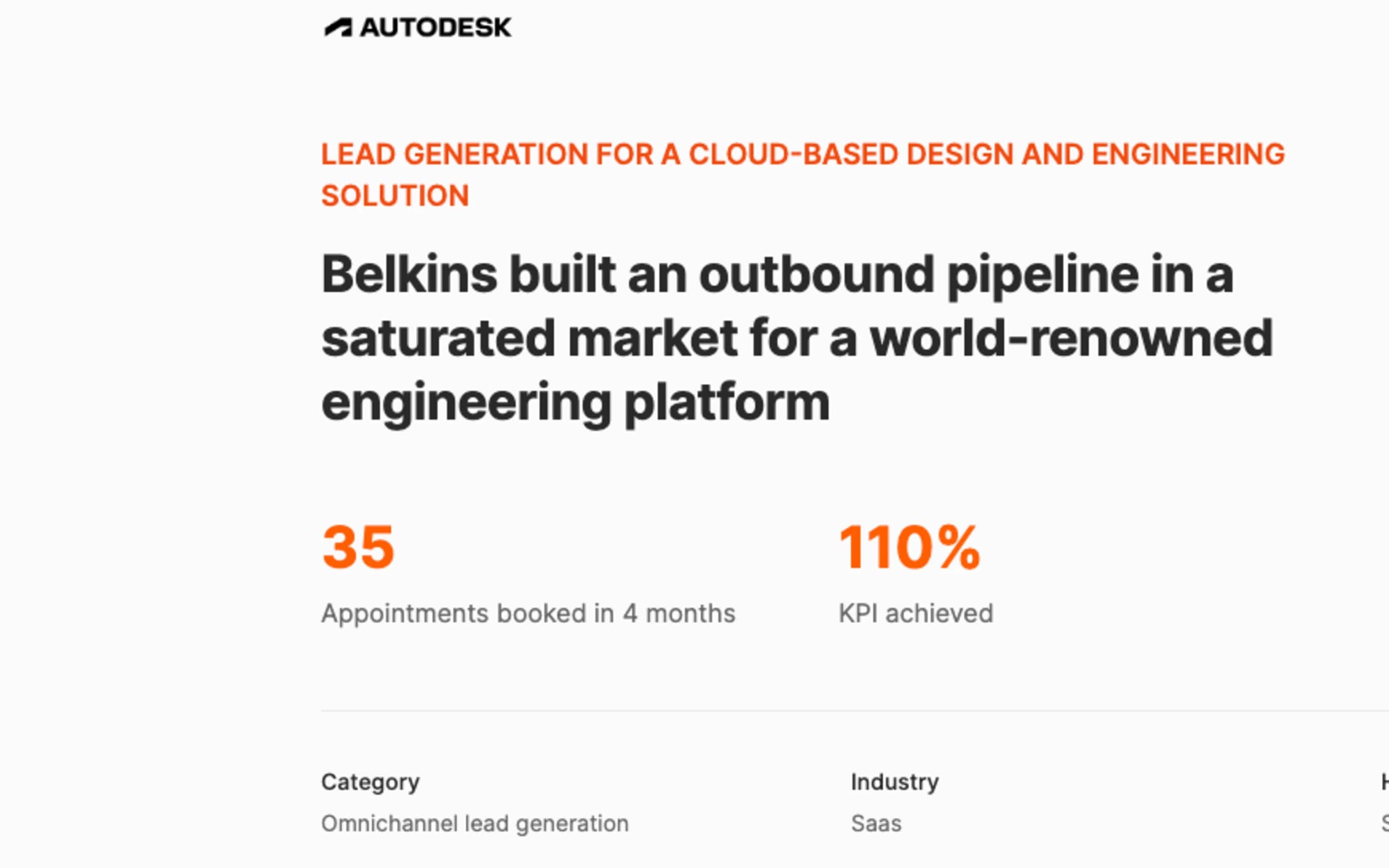 Lead generation for a cloud-based design and engineering solution