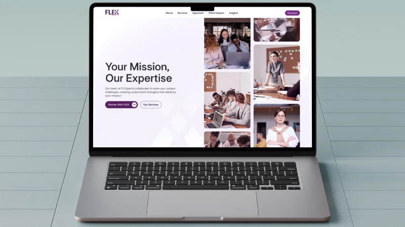 Ground-Up Website Rebuild for a Strategic Consulting Firm