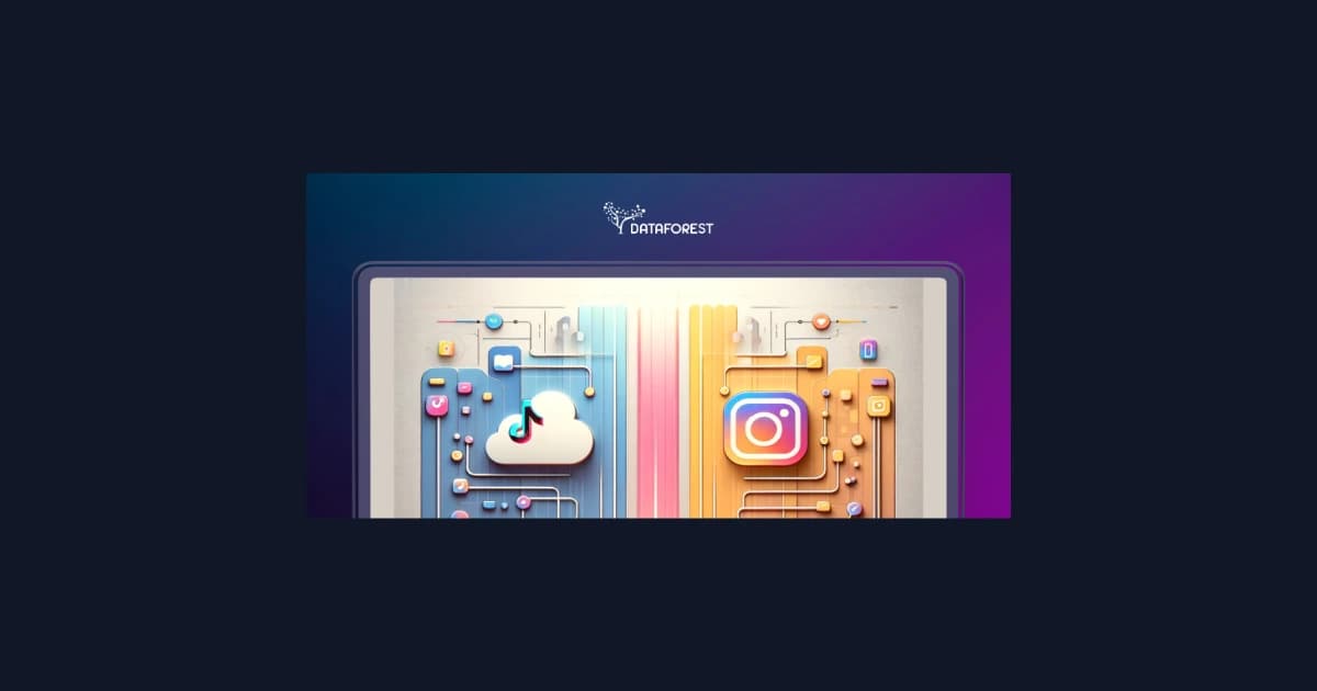 Massive Data Scraping from Tiktok and Instagram