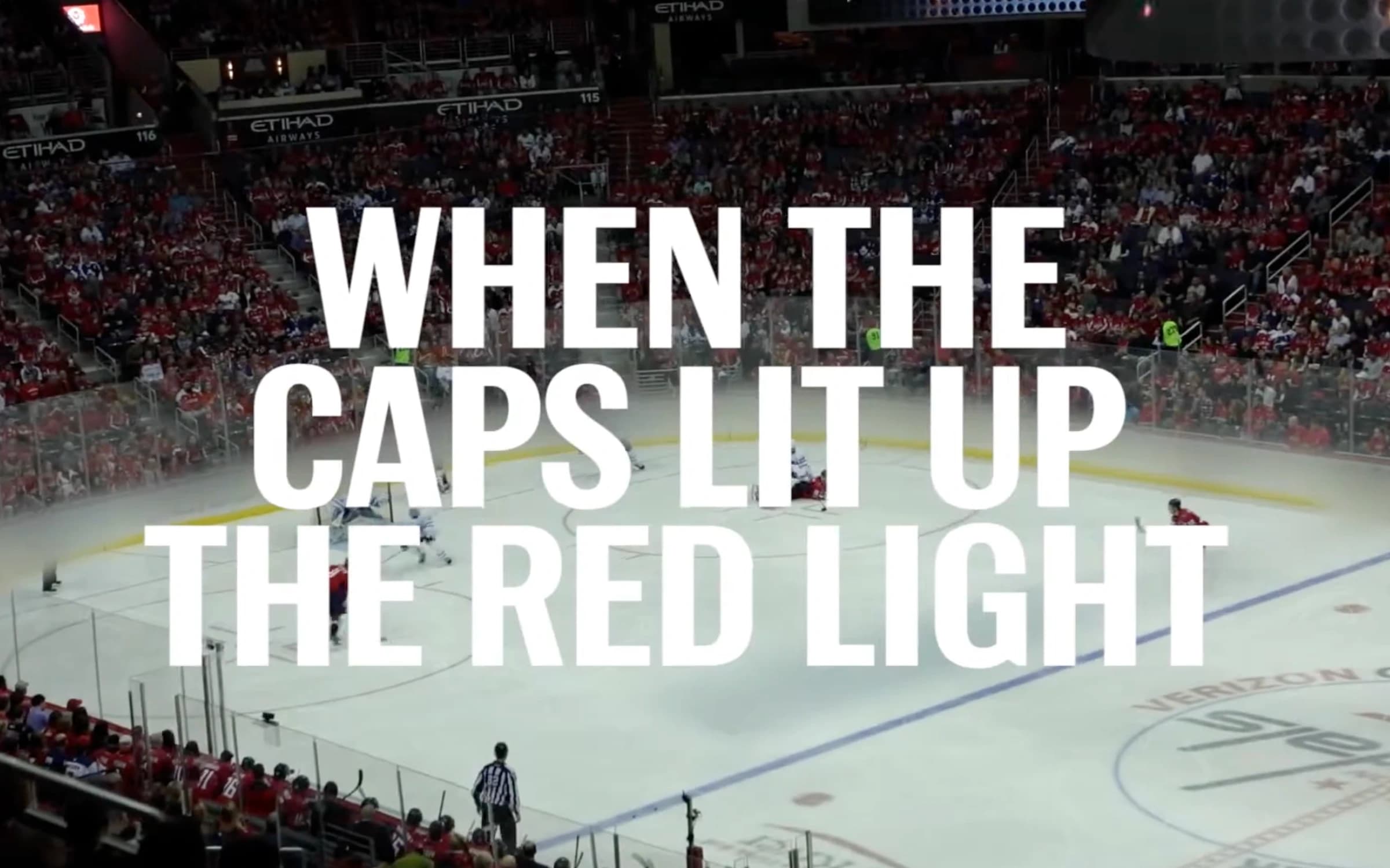 When the Caps Lit Up the Red Light