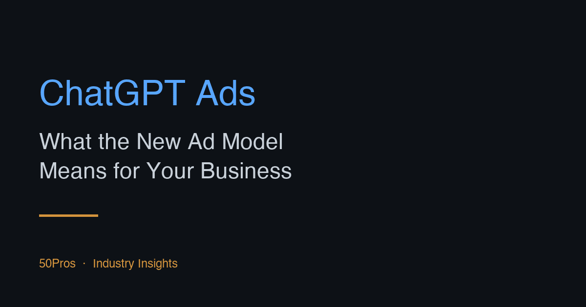 What ChatGPT's New Ad Model Means for You