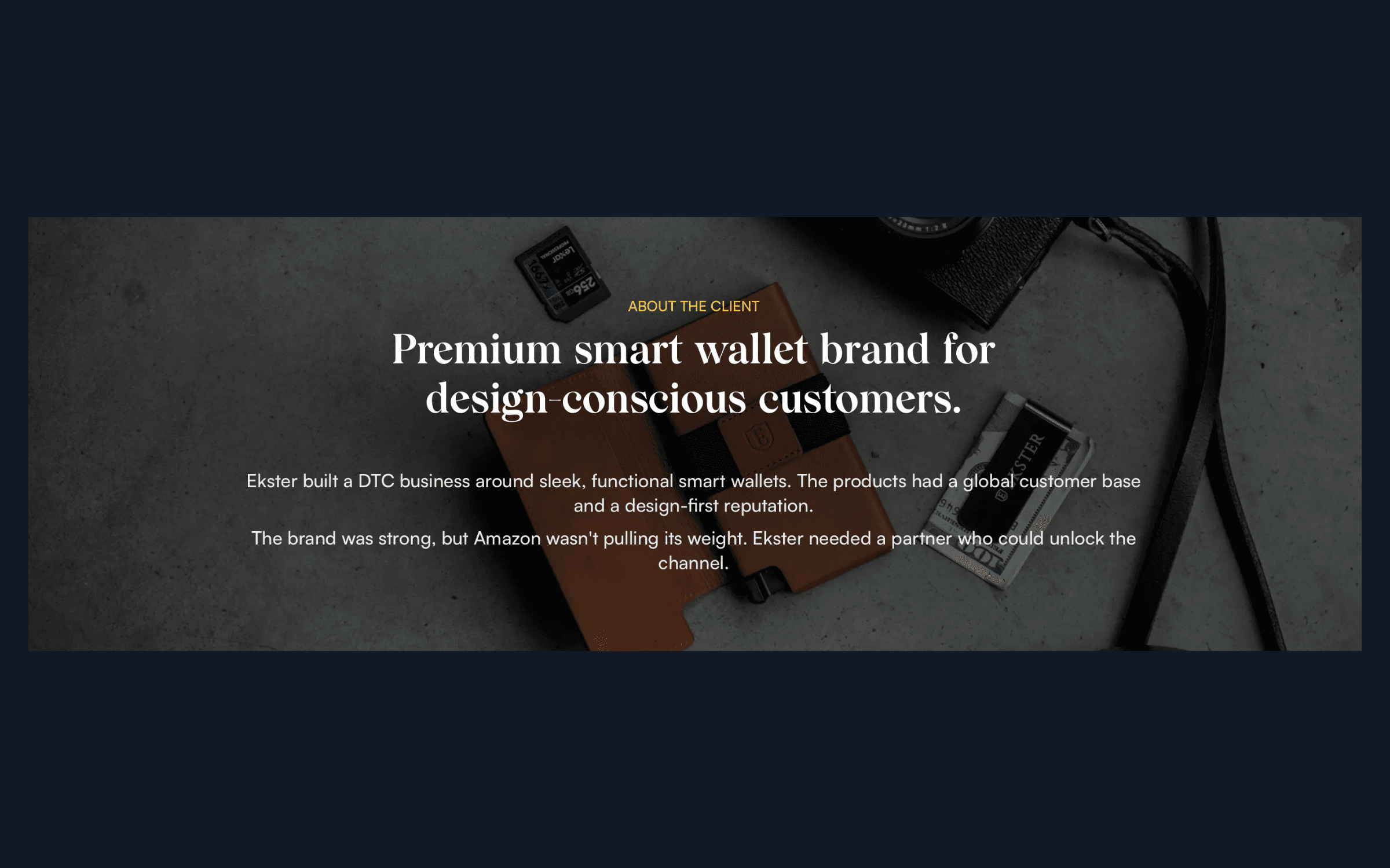Ekster Amazon Case Study: How a Wallet Brand Added $688,406 in Yearly Profit
