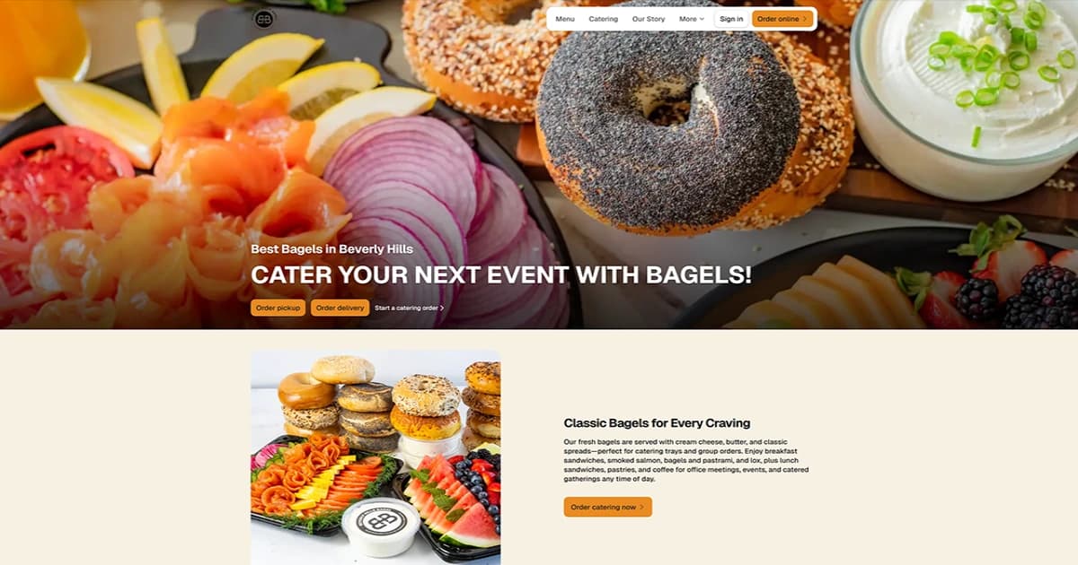 Driving Local Visibility and In-Store Traffic for Beverly Hills Bagel