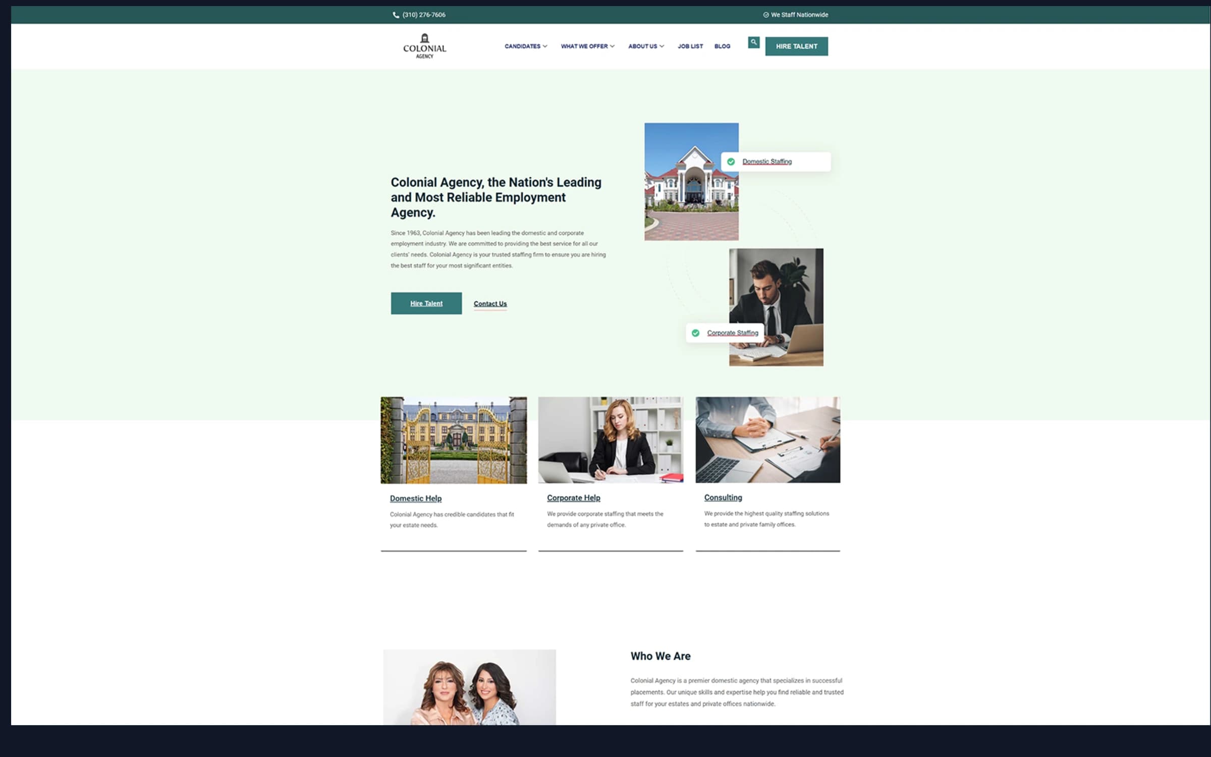 Colonial Agency — National SEO & Nationwide Organic Growth