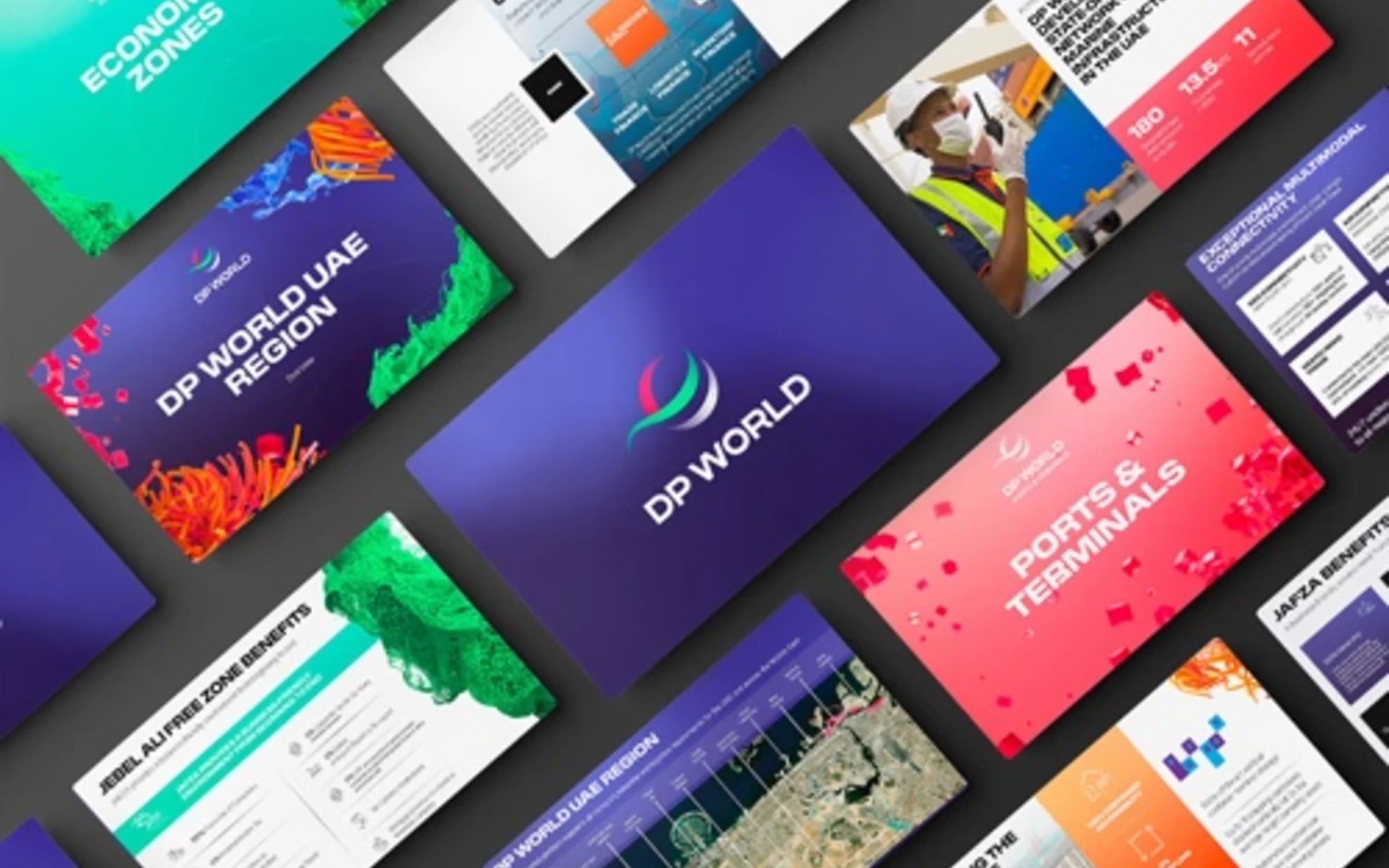 Editorial & Presentation Design — Building a Global PowerPoint Template System for DP World