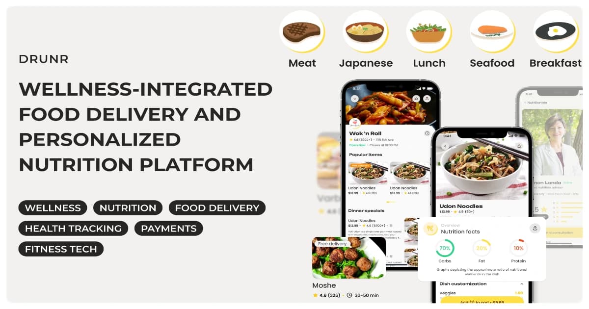 Wellness-Integrated Food Delivery and Personalized Nutrition Platform