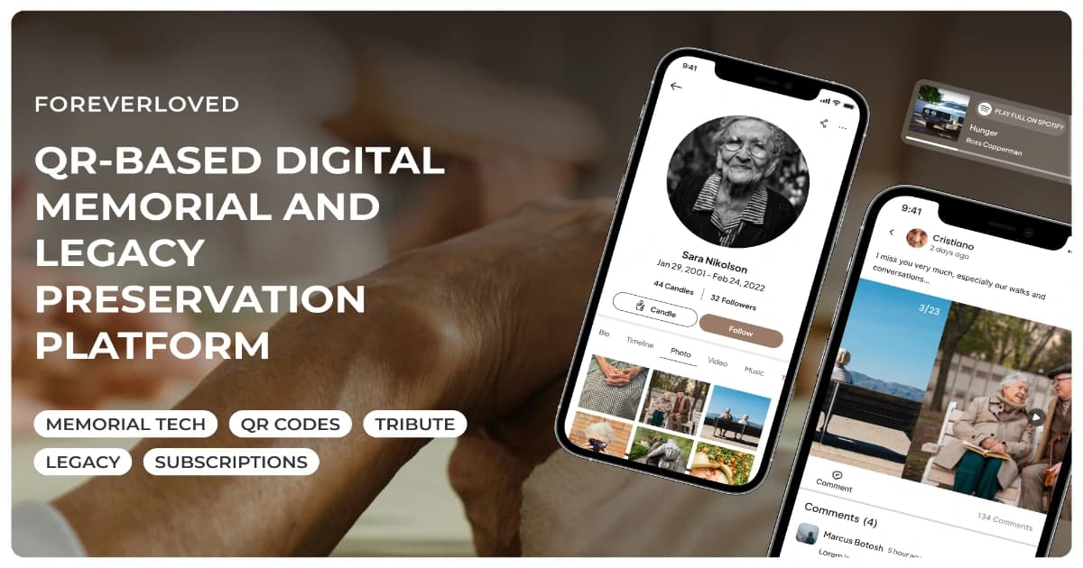 QR-Based Digital Memorial and Legacy Preservation Platform
