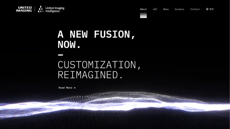 United Imaging Website — image 1